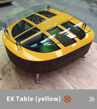 ロータスエキシージ・テーブル（イエロー）